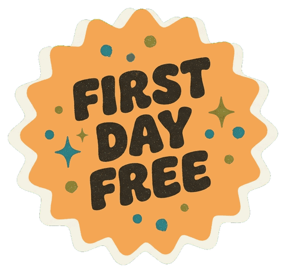 First day free