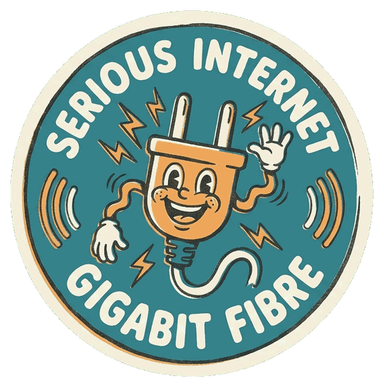 Serious internet, gigabit fibre
